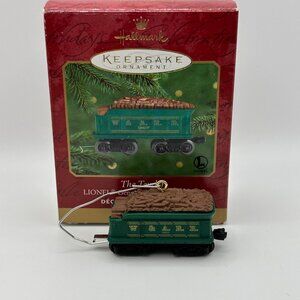 Hallmark Keepsake The Tender die cast Lionel Train in box Christmas Ornament